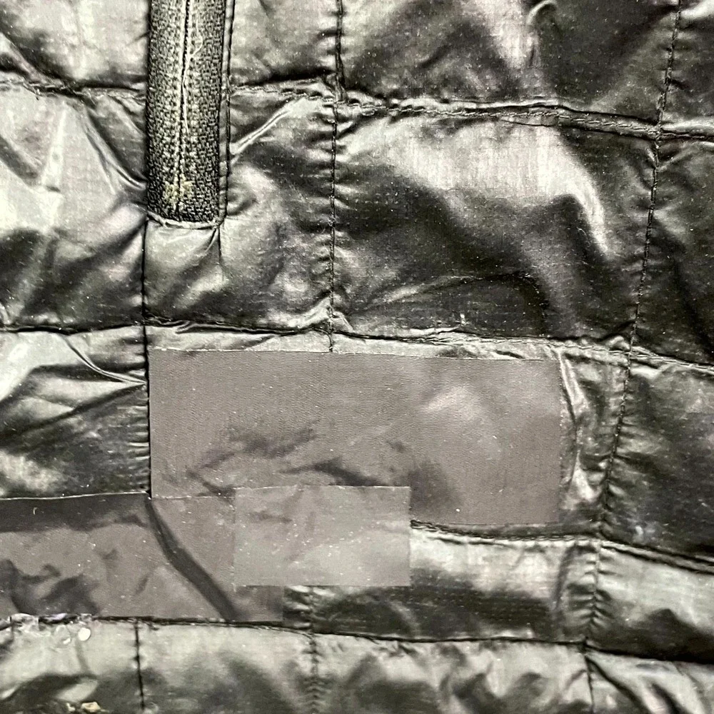 The North Face ThermoBall Jacket Mens Medium Black Nylon‎ Hiking Outdoor Camping